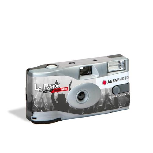 Appareil photo À usage unique AgfaPhoto Le Box Black/White 35mm - objectif : 31 mm