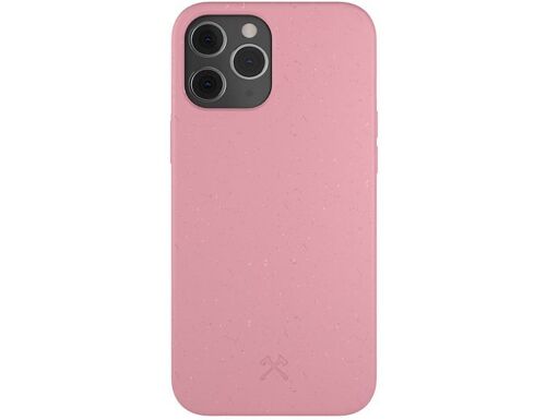 Coque Woodcessories iPhone 12/12 Pro BioCase rose