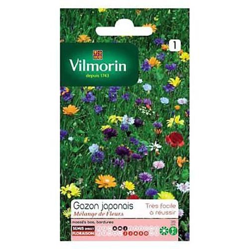Graines De Mélange De Fleurs Pour Gazon Japonais