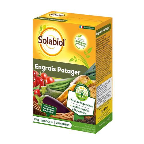 Engrais Potager Solabiol 1,5kg Prêt À L'emploi