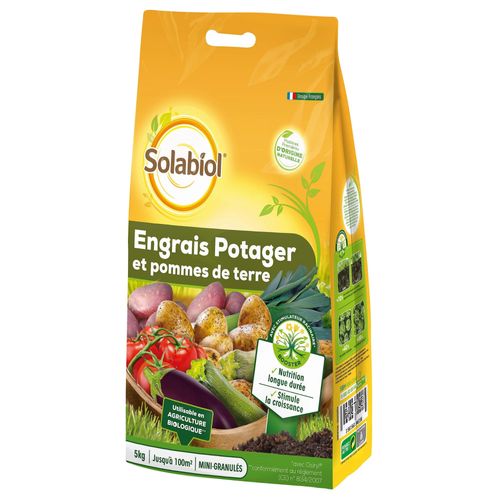 Engrais Potager Et Pommes De Terre Solabiol Sac De 5kg