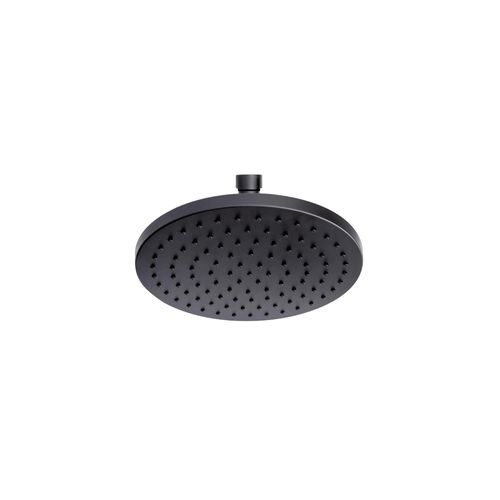 Pommeau de douche 1 jet rond, noir, GoodHome Cavally