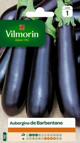Graines D'aubergine Variété "Barbentane" Vilmorin Semis De Février À Avril