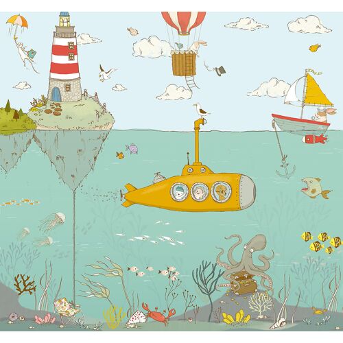 Papier peint panoramique Komar Sealife L.3 m x l.280 cm