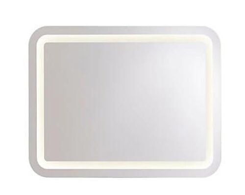 Miroir de salle de bains lumineux LED 80 x 60 cm, Cooke & Lewis Charlestown