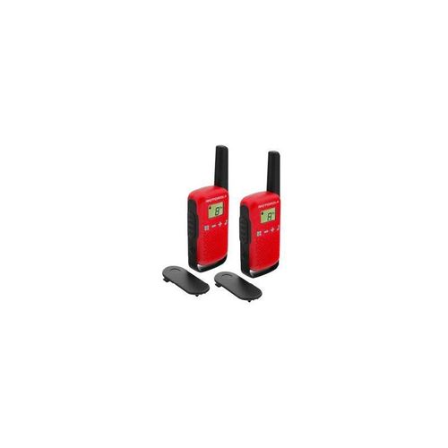 Talkie walkie Motorola TLKR-T42 WE TWIN PACK rouge