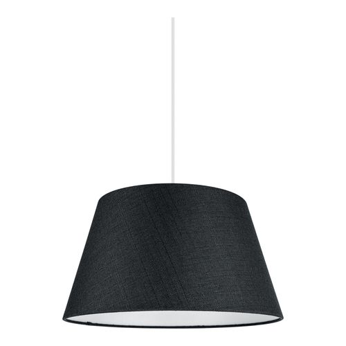 Abat-Jour Conique Gris Anthracite Ø35cm Goodhome Lokombi