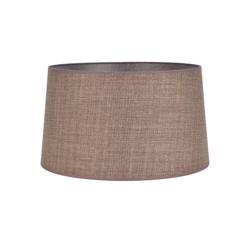 Abat-Jour Tambour Marron Khao Ø45cm Corep
