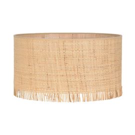 Abat-Jour Cylindre Ibiza En Raphia Naturel Ø40cm Corep