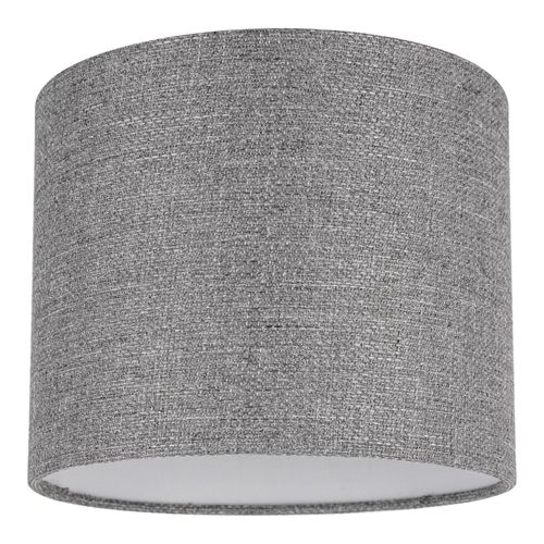 Abat-Jour Rond Gris Ø15cm Goodhome Kpezin