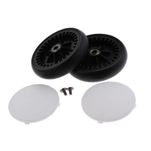 Jeu De Roues / Arrière Pour Poussettes Baby Jogger Yoyo \U0026 Vovo 1 Paire De Roue Arrière