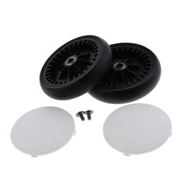 Jeu De Roues / Arrière Pour Poussettes Baby Jogger Yoyo \U0026 Vovo 1 Paire De Roue Arrière