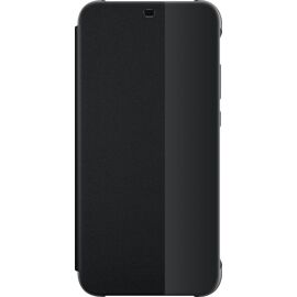 Huawei - Étui à rabat pour téléphone portable - noir - pour Huawei P20 lite