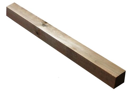 Poteau Bois Zutam Marron 7 X 7 X H.100 Cm