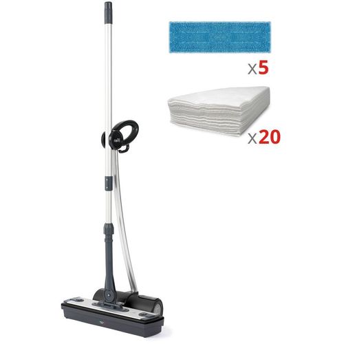 Balai vapeur Polti MOPPY black premium