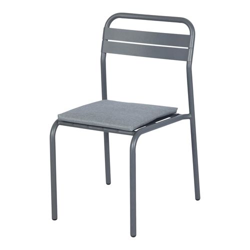 Chaise De Jardin Lithari Gris Goodhome