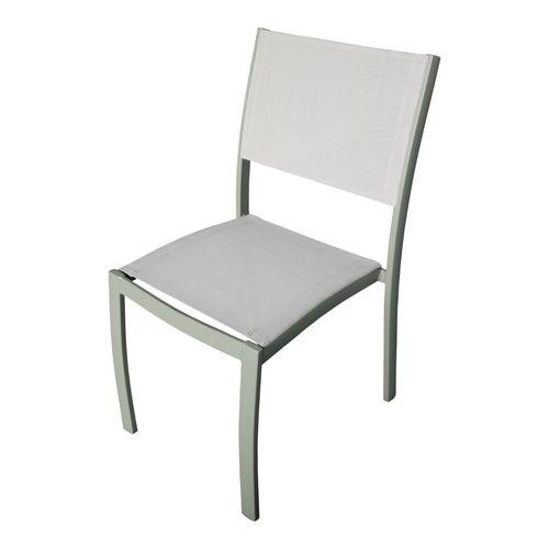 Chaise De Jardin Goodhome Rowa Coloris Vert