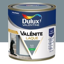 Laque acrylique Valénite Dulux Valentine bleu gris satin 500ml