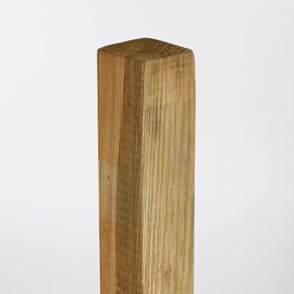 Poteau Bois Ombrone Vert 4,5 X 4,5 X H.80 Cm