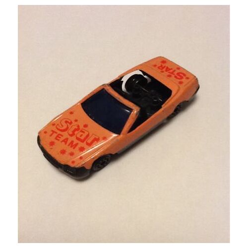 Mercedes Cabriolet Orange
