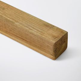 Poteau En Bois Blooma Vert 4,5 X 4,5 X H.180 Cm