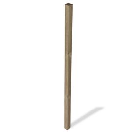 Poteau En Bois Blooma Vert 9 X 9 X H.240 Cm