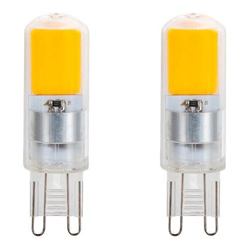 2 Ampoules Led G9 400lm=35w Blanc Chaud Jacobsen