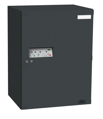 Boîte à colis à clé Burg Wächter grise 197L