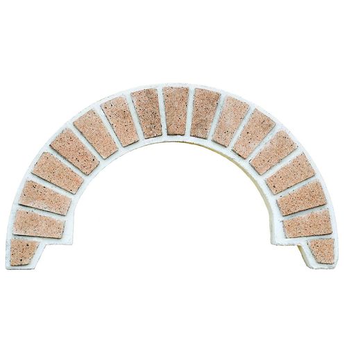 Arcade ocre pour habillage four à bois Ephrem L'Essentiel et L'Authentique