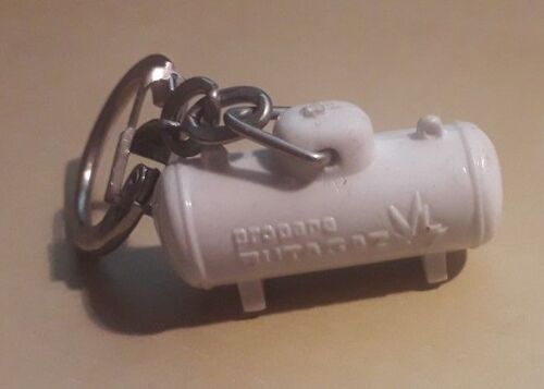 Porte Clés Citerne De Propane / Butagaz (Années 60) - L.: 3,5 Cm