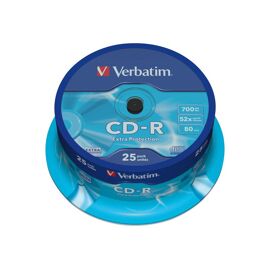 Verbatim CD-R Extra Protection - 25 x CD-R - 700 Mo 52x - spindle