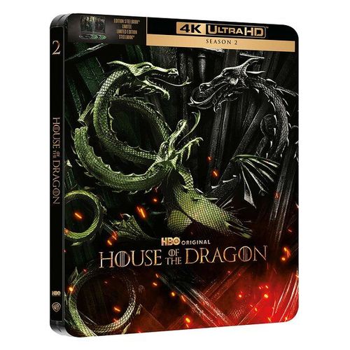 House Of The Dragon - Saison 2 - 4k Ultra Hd - Édition Steelbook Limitée