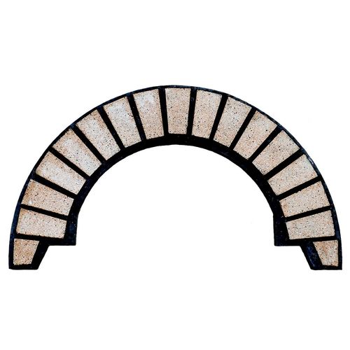 Arcade sienne pour habillage four à bois Ephrem L'Essentiel et L'Authentique