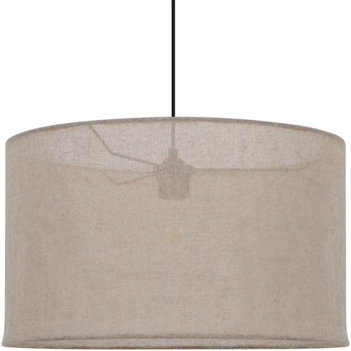 Abat-Jour Pour Suspension En Lin Beige Ø48cm Goodhome Bluebill