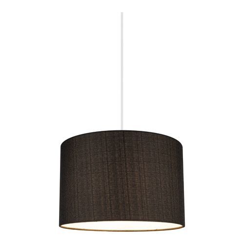 Abat-Jour Rond Gris Anthracite Ø30cm Goodhome Kpezin