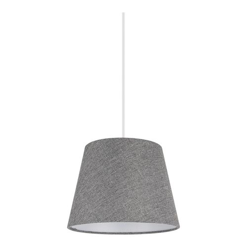 Abat-Jour Conique Gris Clair Ø20cm Goodhome Lokombi