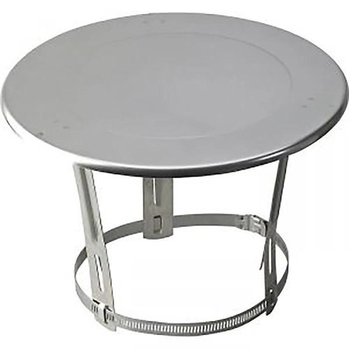 Chapeau plat en inox H.17 x L.40 x P.40 cm Ephrem
