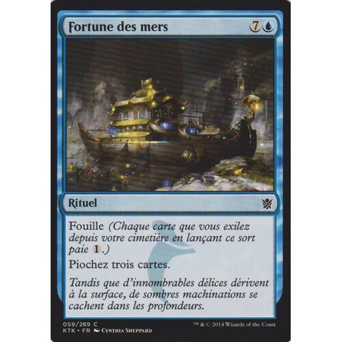 Fortune Des Mers - Magic Mtg - Khans De Tarkir