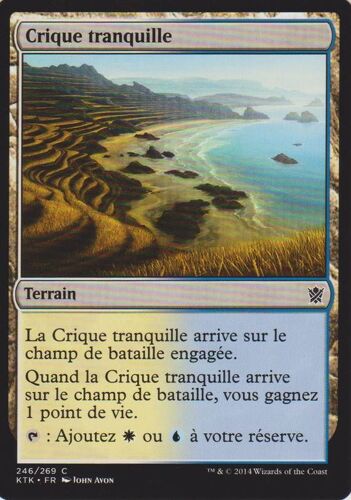 Crique Tranquille - Magic Mtg - Khans De Tarkir