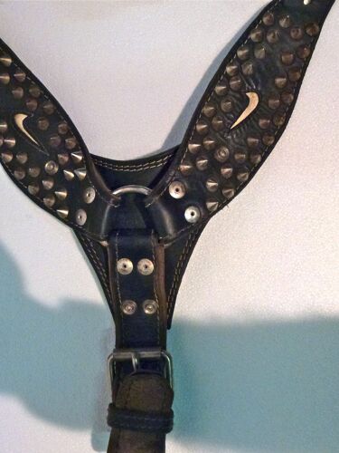 Harnais Pour Chien En Cuir Nike New Look A Clous