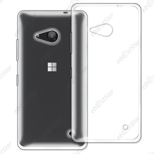 Ebeststar ® Pour Microsoft Lumia 550 - Housse Etui Coque Silicone Gel Souple Ultra Fine 0,5mm Et Invisible + Stylet, Couleur Transparent