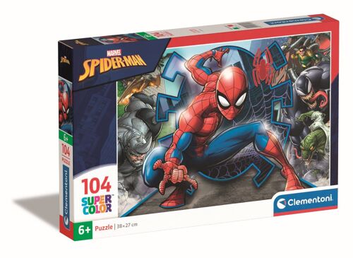 Puzzle Enfant 104 Pièces - Spider-Man