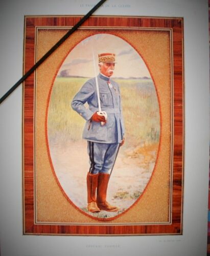 Reproduction Datant De 1918-1920 Du Portrait Du Général Fayolle Durant La Grande Guerre 1914-1918 (Première Guerre Mondiale)