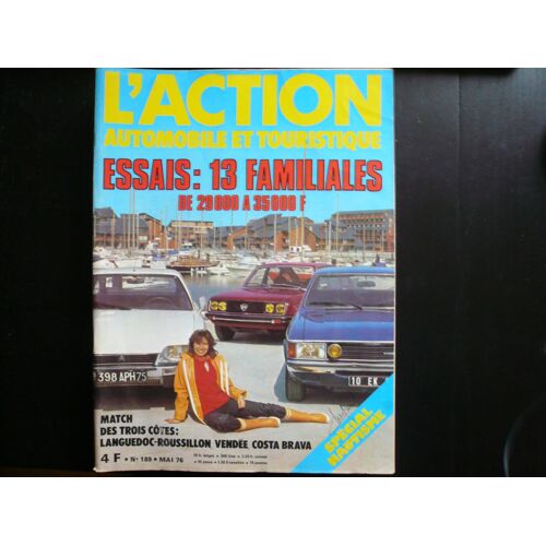 Action Automobile Et Touristique (L') N° 189 Du 01/05/1976