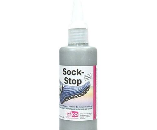 La Couleur Des Chaussettes Anti-Dérapant Gris 100ml Sock-Stop, Efco, Des Couleurs, Des Textiles, De La Soie