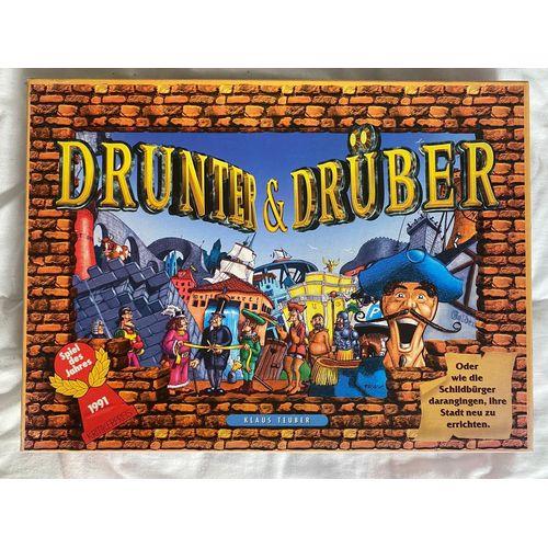 Jeu De L’Année 1991 Drunter & Druber