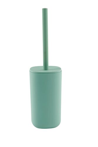 Brosse WC et pot vert mat, Levasseur Florida