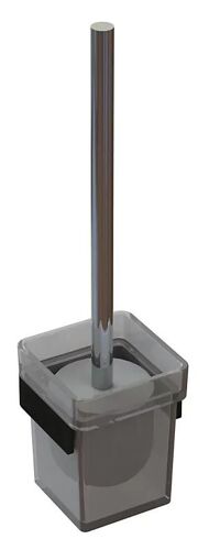 Pot à balai WC en métal epoxy noir mat
