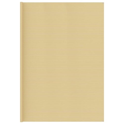 Vidaxl Tapis De Tente 400x400 Cm Beige