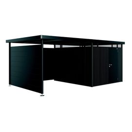 Paroi Latérale Pour Auvent Taille S Et L Biohort En Métal Coloris Gris Foncé Métallique Pour Abris De Jardin Série Highline H5